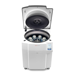 BIOS 16 med �ben d�r og 8 � 2.000 ml flasker i rotoren