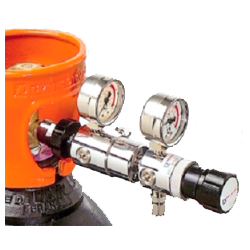 Tryk regulator til CO2 flasker